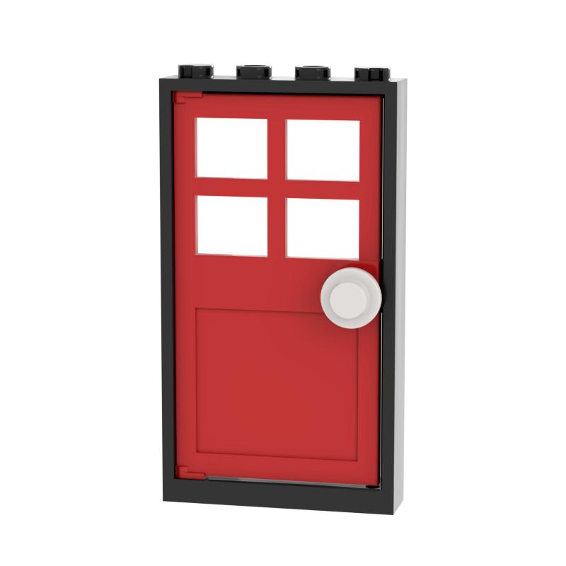 Дверные Оконные Строительные Блоки Совместимые с Крупными Брендами Детские Игрушки 60596 60623 6141 Раннее Обучение MOC Образовательные Подарки