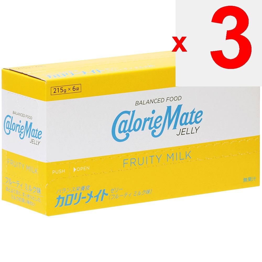 Otsuka Calorie Mate Fruity Milk Jelly 215g X 6 Other (check Locks, Tongue Cleaners, Etc.) Thia Pack Other (check Locks, Tongue Cleaners, Etc.)