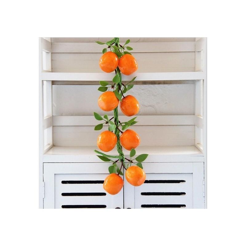 Fruit And Vegetable Decorative String Set For Restaurant Wall Decor With Colorful Artificial Veggies And Fruits