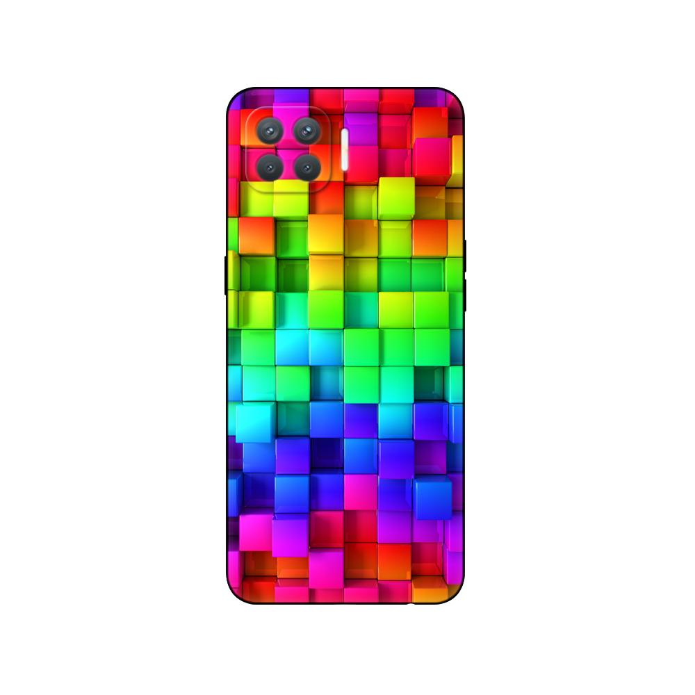 Силиконовый чехол для телефона Oppo Reno4 Lite, чехол для Oppo F17 Pro, задняя крышка Reno 4 lite, 6,43 дюйма, черный чехол из ТПУ, розовый аниме, космический автомобиль