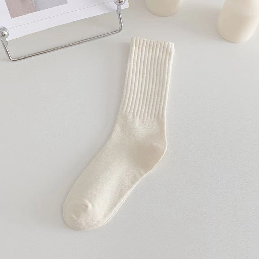 Socks Autumn and Winter Casual Socks Female Cotton Hosiery Tube Socks Women Socks Striped Socks