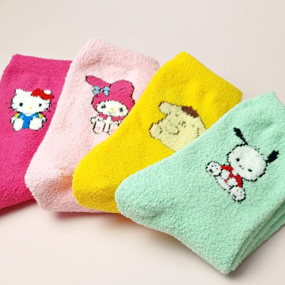 Sanrio Women's Sleep Socks Cute Pochacco Sleep Socks Mid-calf 7 Colors