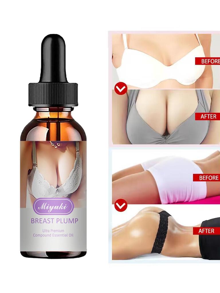 Women's Quick Breast Enhancement Jumpsuit Essential Oil Increases Chest Circumference and Amplifies Chest Massage