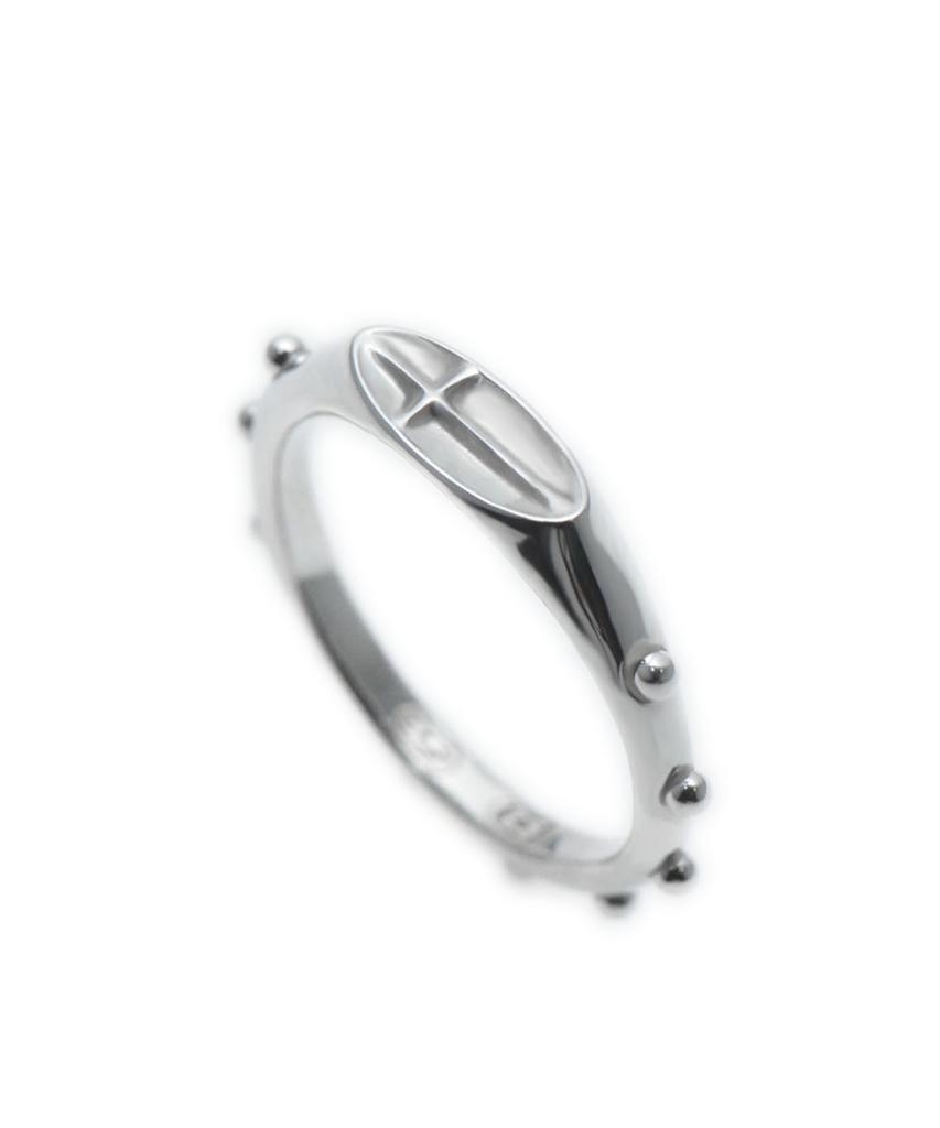 Серебряное кольцо-розарий Vivus Classic Oval