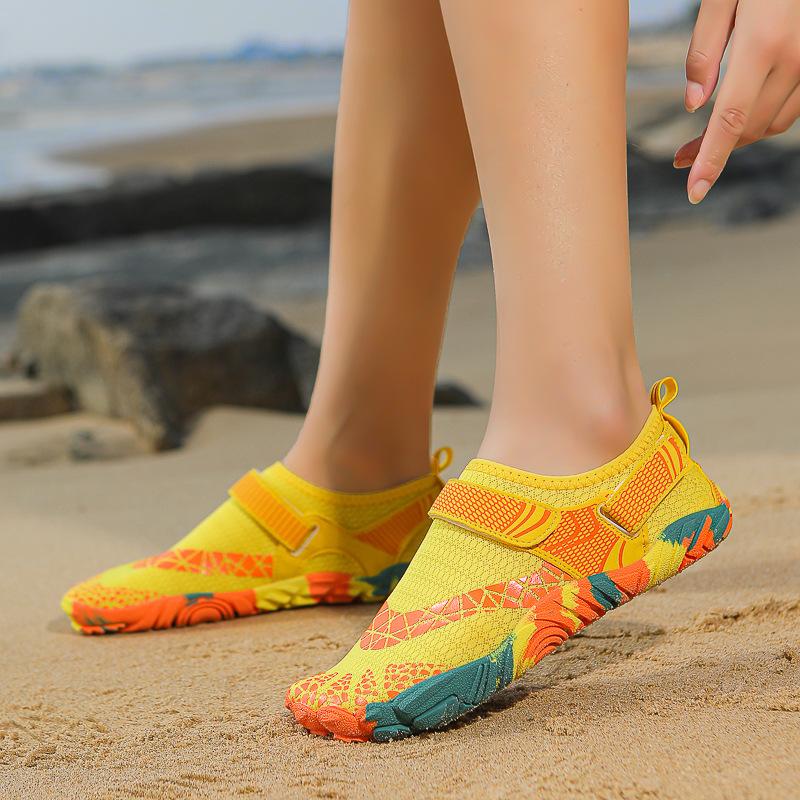 Уличная обувь для ручьев, нескользящая пляжная обувь, быстросохнущая обувь для серфинга и рафтинга, пятипальцевая обувь для ходьбы по воде, мужская и женская обувь для фитнеса в помещении