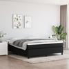 3144441 vidaXL Divan Bed with Mattress Black 180x200 Cm Fabric