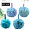 4Pcs Large Bath Sponges & Loofahs - Exfoliating Shower Scrubber for Body Cleansing, Women Men and Kids
