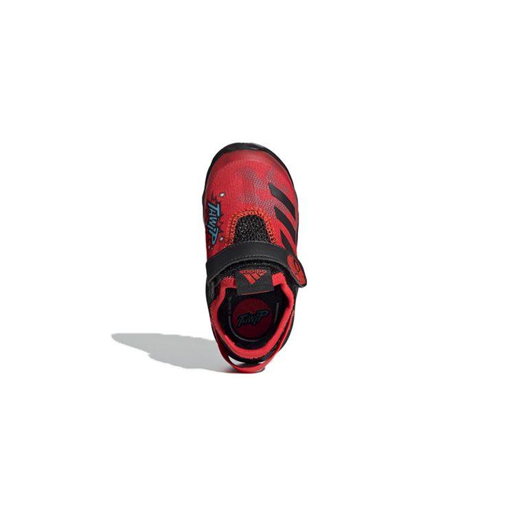 MARVEL x Adidas Activefle Дышащие ботинки средней высоты для малышей Красный Черный Младенцы и малыши FV4264