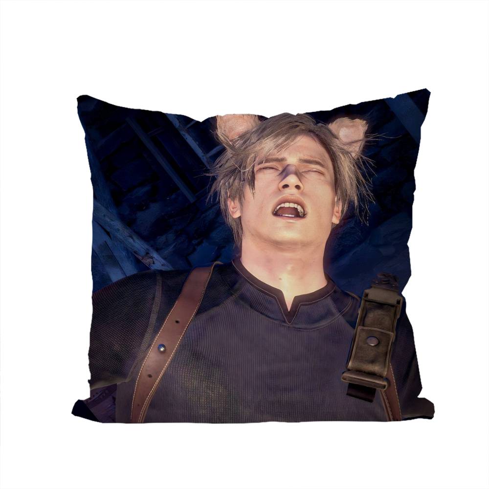 1Pc Leon Kennedy Pillowcase Luxury Double-Sided Square Pillowcase Cushion Cover Home And Decorative Sofa Pillowcase