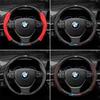BBKC8 For Bmw E46 E90 E60 F10 F30 E39 E36 F20 E87 F20 F40 E88 M Performance M2 M3 M4 M5 M6 3D Embossing Car Logo Steering Wheel Cover