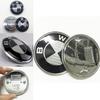 Premium Quality Carbon Fiber Replacement Bmw Badge 82mm Front Hood And Trunk Logo Emblem