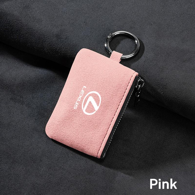 2026 Hot Interior Stickers Car Key Bag Cover Case Leather Key Wallet For Lexus RX330 IS250 Ct200h ES300h RX350 IS300h NX300h GS3