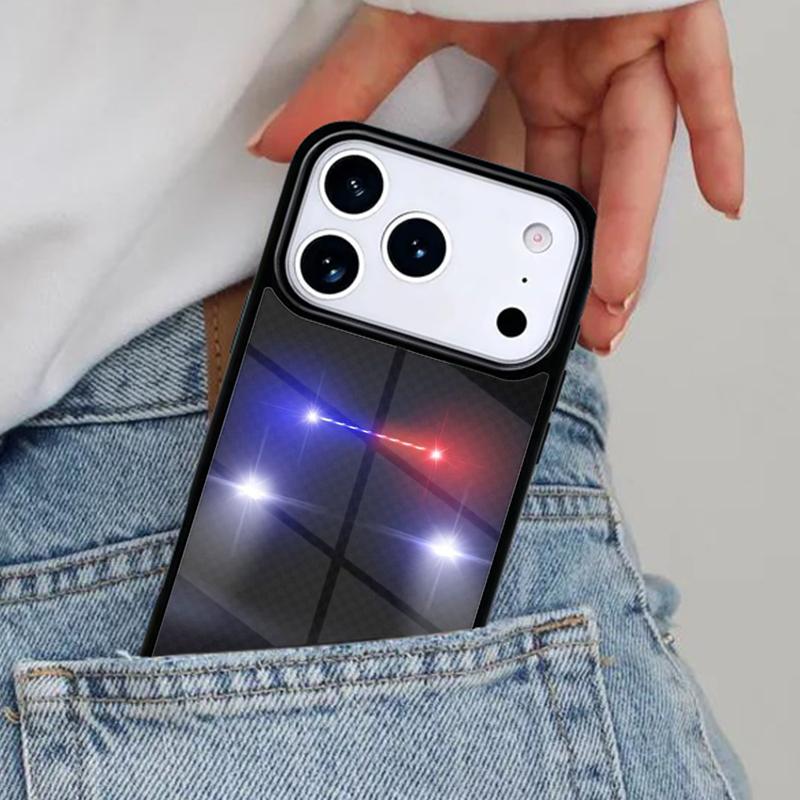 Police Car soft Phone Case for iPhone 17ProMax 12 13 14 15 16e 17 Pro Max Plus Air Cover