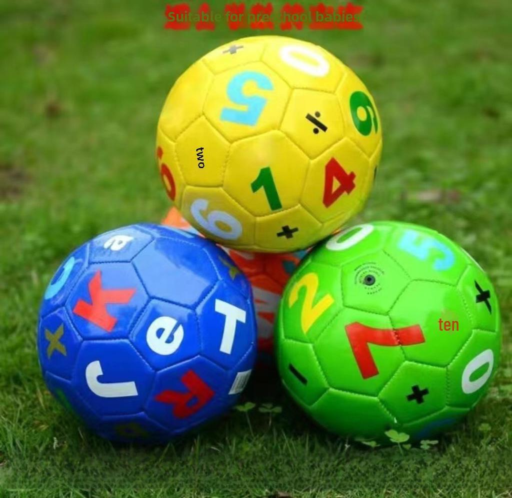 Durable No. 4/5 PVC/PU Soccer Ball for Training & Competition - Suitable for Adults & Students
