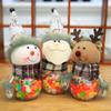 Delightful Christmas Candy Jar With Whimsical Reindeer For Kids Holiday Celebrations