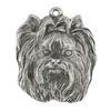 Yorkshire Terrier, Yorkie I - Dog necklace, unique jewellery for the dog fan, unique adder pendant by Art-Dog brand