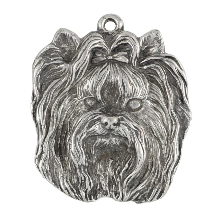 Yorkshire Terrier, Yorkie I - Dog necklace, unique jewellery for the dog fan, unique adder pendant by Art-Dog brand