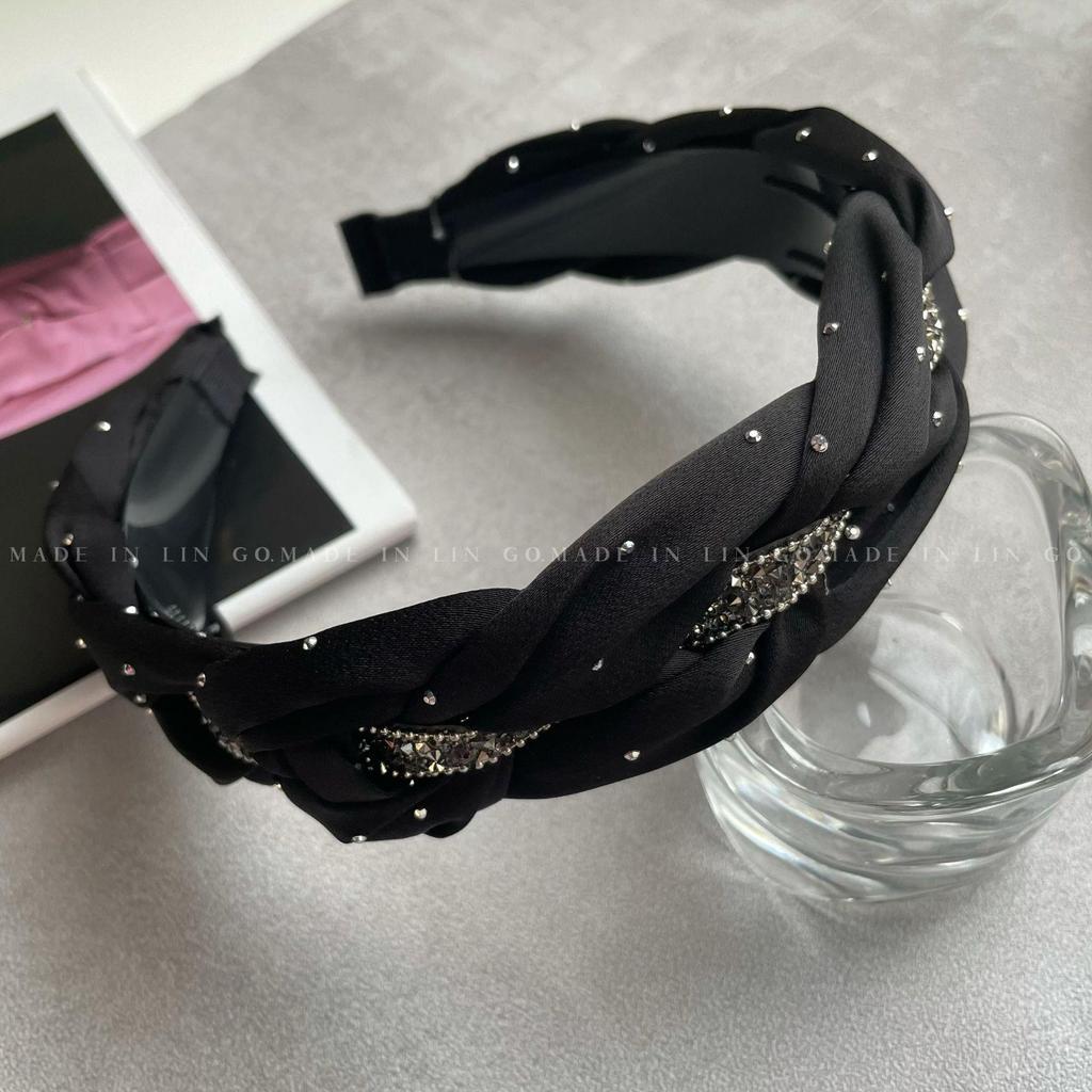 Повязка на голову вафельная конфетного цвета: Высокая тулья, Улучшенная губка для умывания лица, Широкий обруч для волос для ранней весны.