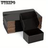 10 шт. Коробки для доставки, черная подарочная коробка из крафт-бумаги, гофрированный картон, литературная упаковка, почтовая отправка, упаковочные материалы для малого бизнеса