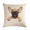 18 Inch Pillowcase Cute Dog Pattern Seat Sofa Bedroom Lumbar Cushion Cover Home Decoration Pillowcase