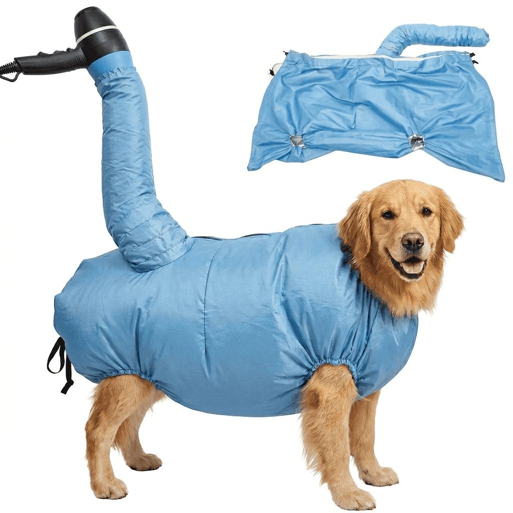Dog Drying Bag (40-60 lbs)Pet Grooming Kit - Breathable Portable Quick-Dry Bag for Fast Drying After Bath Home Care for Large Dogs