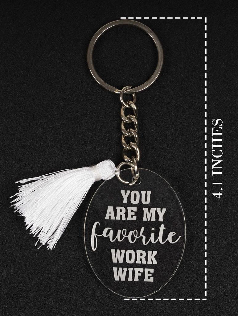 Inkdotpot Key Chain For Anniversary Engrave Acrylic Key Holder Housewarming