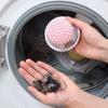 Многоразовые 2 в 1 шарики для стирки Пластиковый коллектор шерсти Фильтр для стиральной машины для дома
