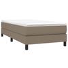 Vidaxl Rama Łóżka Bez Materaca Taupe 90X190 Cm Tkanina