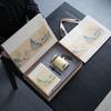 Подарочный набор с керамической чайной чашкой, блокнотом формата А5 и ручкой