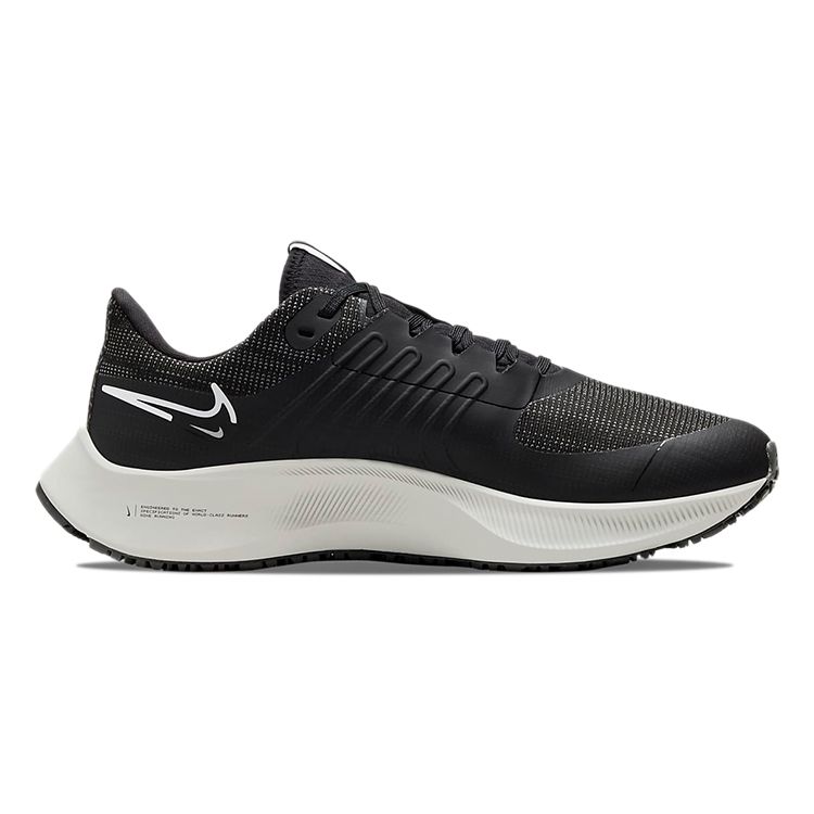 Nike Air Zoom Pegasus 38 Shield Black Platinum Tint Женские кроссовки Темно-дымчато-серые Светло-дымчато-серые DC4074-001