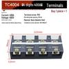 TB1503 Copper Wire Terminal Block Row with TB TC TD Terminal Posts, TC603P Connection Strip