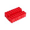 32 Holes Bit Holder for Screwdriver Drill Storage Hex Shank Organizer for 6.35MM Shank Storage Box Accessories