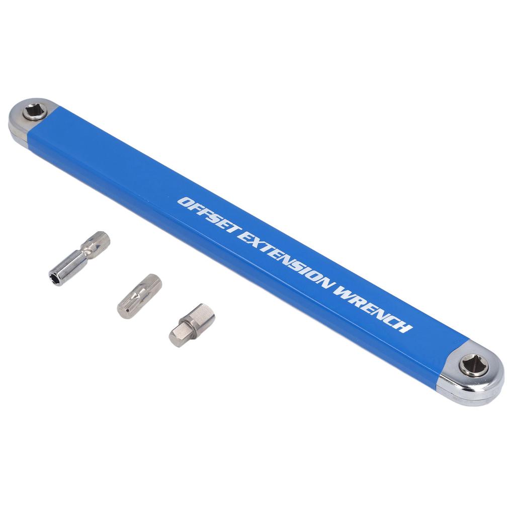 Набор удлиненных торцевых ключей Универсальная многофункциональная трещотка Двойного назначения 13,4 дюйма Синий