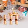 Деревянная подставка для пончиков, быстрая сборка, бублик, витрина, башня, прочный держатель для пончиков, подставка для десертного стола, вечеринки, свадьбы, дня рождения