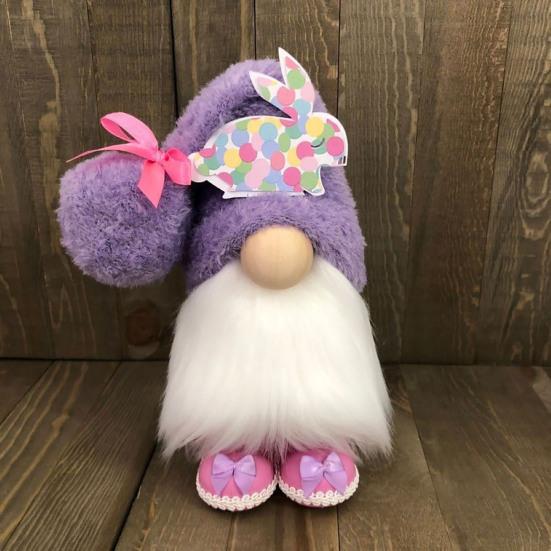 Attractive Bunny Faceless Toy Adorable Appearance Non-Fading Create Atmosphere