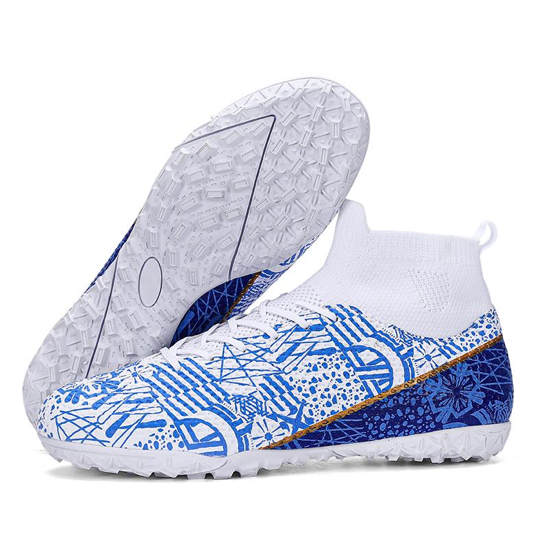 Футбольные бутсы FANQISON, мужские высокие носки, футбольные бутсы, молодежная спортивная обувь, футбольные тренировочные кроссовки, детские футбольные бутсы