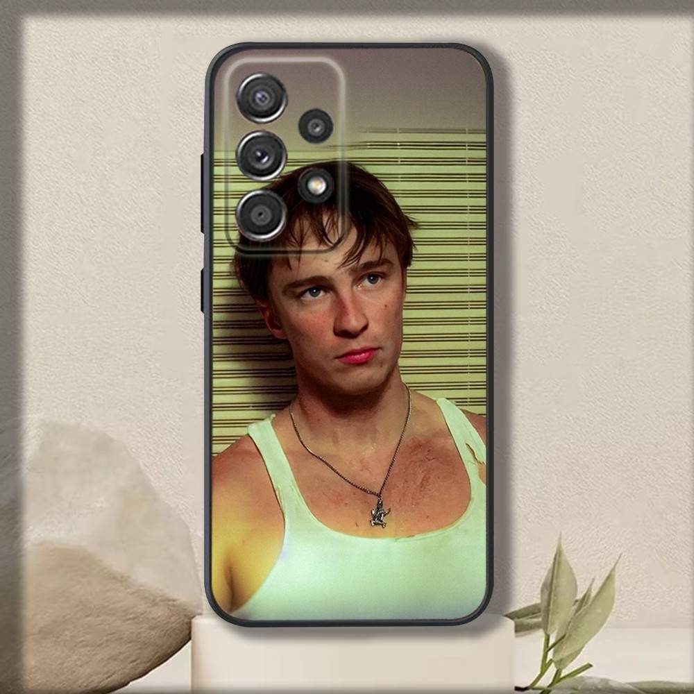 Чехол для телефона D-Drews Actor S-Starkeys для Samsung S 25,24,23,22,30,21,10,9,Ultra,Plus,Lite,FE,4,5 G Мягкий черный чехол