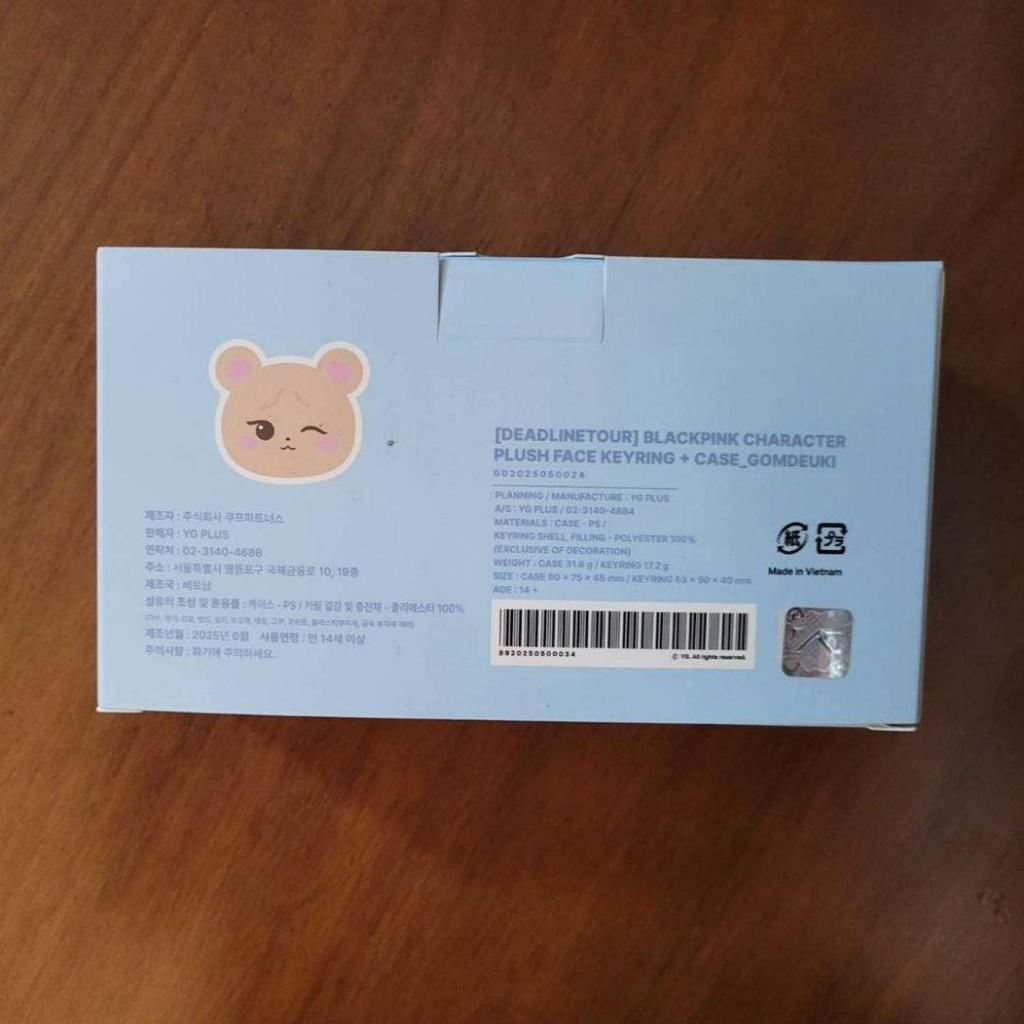 [Б/У] BLACKPINK Дженни Брелок для лица Чехол Вальс ДЕДЛАЙН