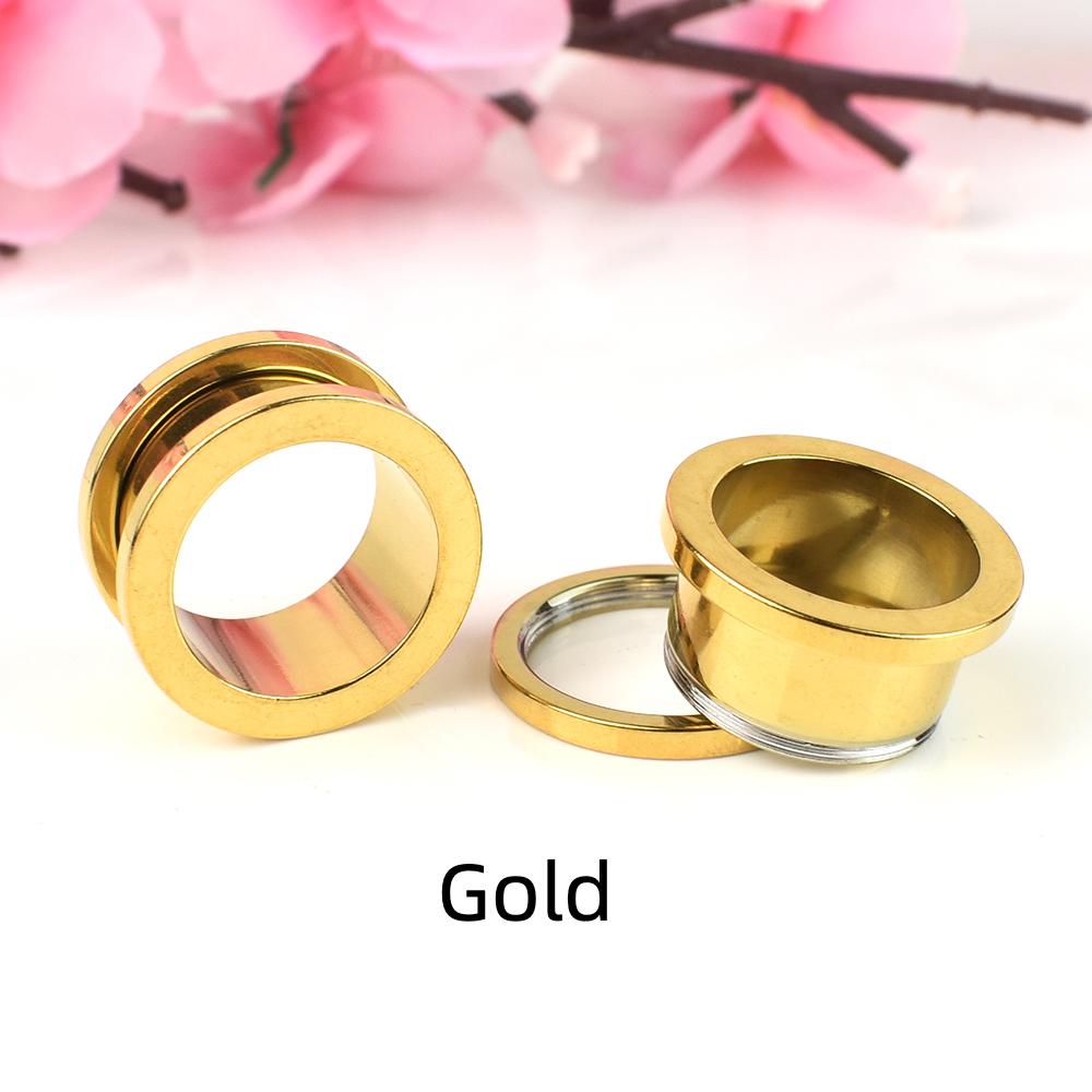 3-40 мм 2 шт., ушные манометры из нержавеющей стали, заглушки, туннели, расширитель для ушей, носилки, украшения для тела для женщин и мужчин