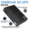 DC1036P Emergency DC UPS 5V9V12V 10400mah DC Power Adapter Optical Cat Monitor Backup Uninterruptible Power Supply for Phone