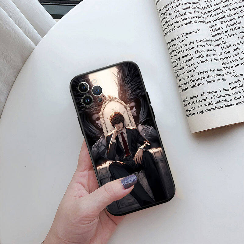 MH37 Death Note Case for Samsung A06 A35 A25 A24 A15 A05S A05 M55 M35 M15 A02 A12 A13 A10 A16 A20 A30 A22 A31 A32 A33 A42 A50