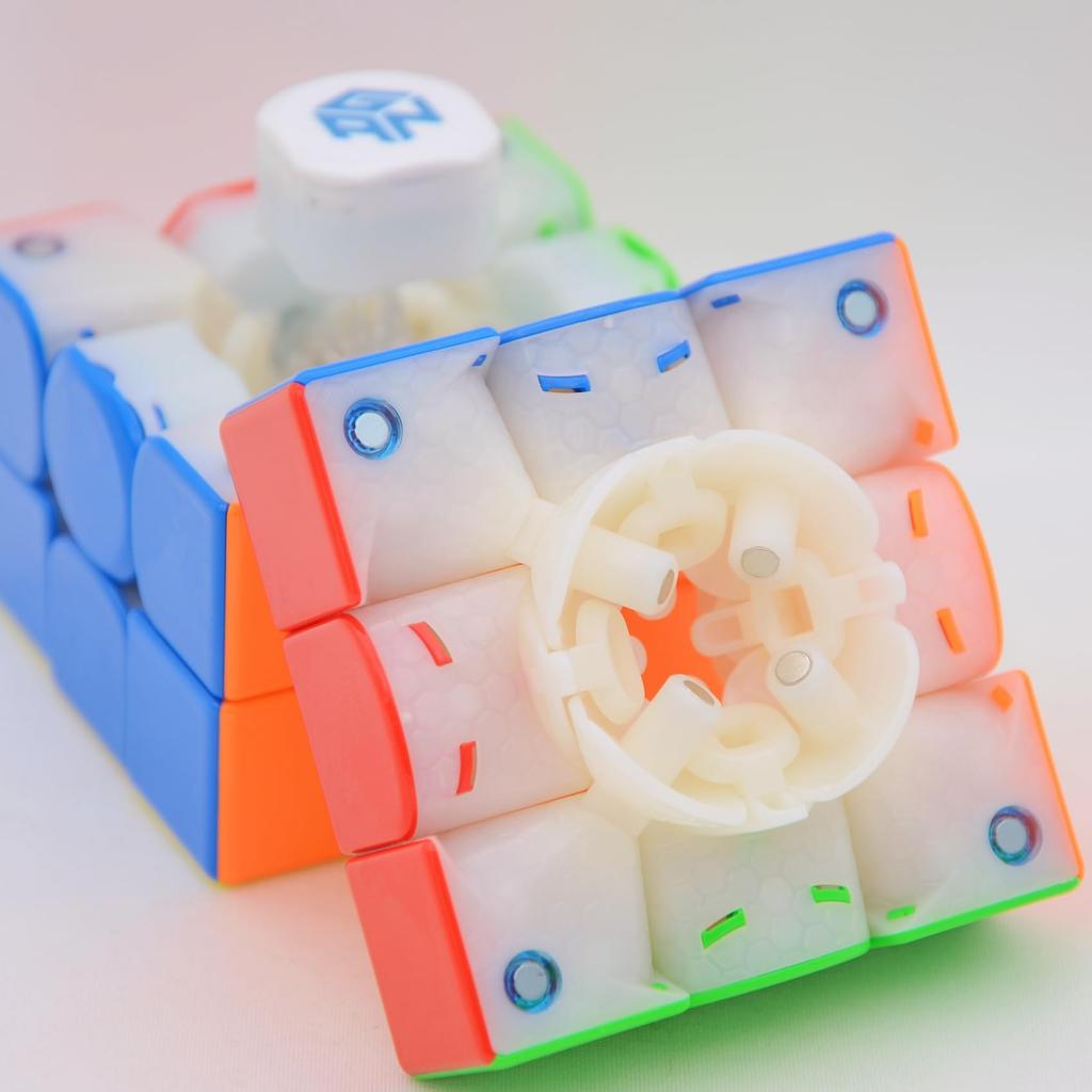 Кубик GAN 356 Maglev Frosted 3x3 Stickerless Speed Magic Magnetic Cube Куб GAN356 Maglev 3x3x3 Competition Puzzle Cube Frosted Magnetic Levitation