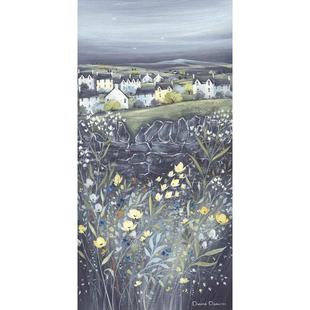 Diane Demirci Chalkboard Hills I Print