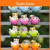 Cat Mug Collectible Pvc Blind Box Toy Creative Decor For Kids And Adults Spaces