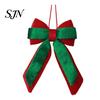 Large Small Bows for DIY Decor Velvet Christmas Bow, Color Contrasting Wreath Bows, Holiday Window Door Bowknot Accessories Wreath, Xmas Tree, Wedding