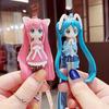 New Creative Cartoon Couple Keychains Anime Sailor Moon Doll Keychains Bag Pendant Car Accessories Key Chain Gift for Children
