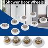 PVC Shower Door Rollers Replacement Parts Sliding Roller Shower Trays Sliding Door Wheel Bath Room