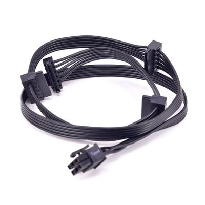 Кабель питания PCI-E 6Pin на 4 SATA для блоков питания CORSAIR RM1000x RM850x RM750X