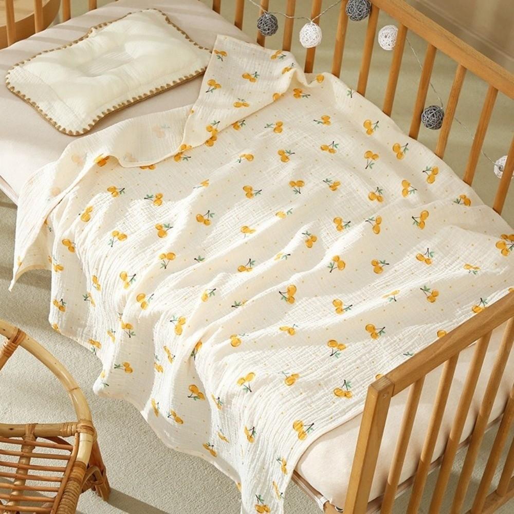 Cotton Muslin Swaddle Soft Kids Bath Towel Children Bedding Swaddle Blanket Girls