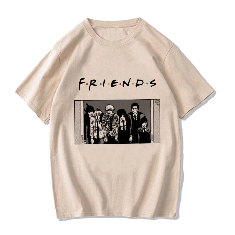 Макима Харадзюку Графические футболки Одежда Бензопила Футболка Мультяшная футболка Японское аниме Эстетичная одежда Харадзюку Уличная одежда